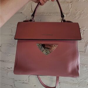 Coccinelle Pink Leather Women's Bag